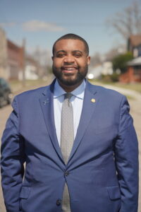 Donavan McKinney, MI Poder-endorsed candidate for U.S. House, Michigan's 13th District
